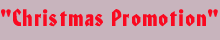 x'mas promotion
